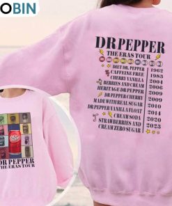 Dr Pepper Cans Eras Tour Shirt, Vintage Pepper Unisex T Shirt Unisex Hoodie