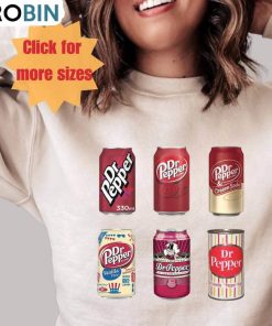 Dr Pepper Shirt, Trending Soda Unisex Hoodie Crewneck Sweatshirt