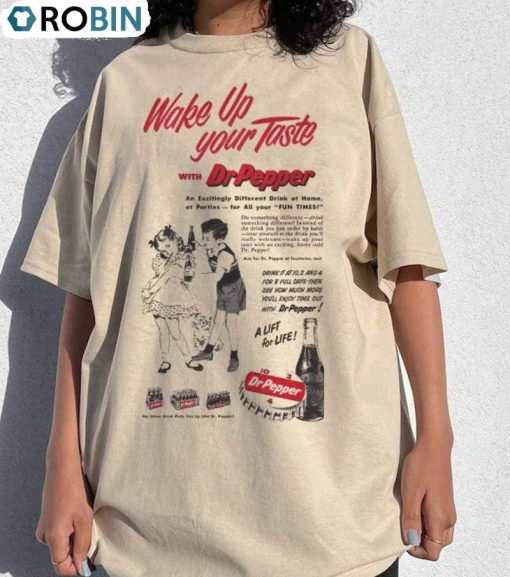 Dr Pepper Shirt, Vintage Crewneck Sweatshirt Unisex Hoodie