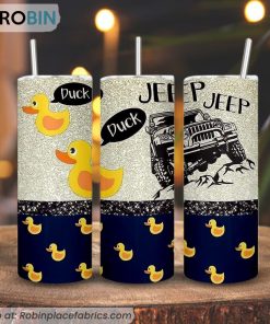 Duck Jeep Tumblers, Offroad 3D Printed Skinny Tumbler Duck Jeep Tumblers, Offroad 3D Printed Skinny Tumbler