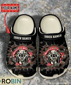 EHC Winterthur Break Cracked Hole Design Crocs Shoes