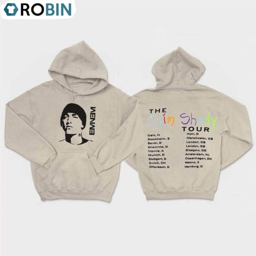 Eminem Tour Shirt, Punk Rock Long Sleeve Hoodie