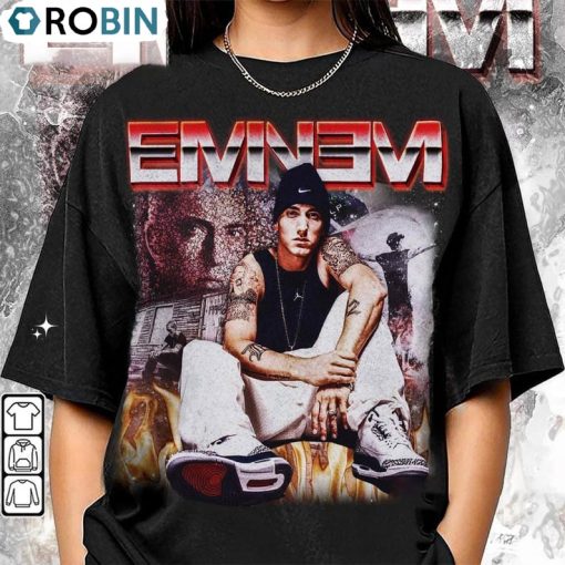 Eminem Tour Shirt, The Marshall Mathers Long Sleeve Hoodie