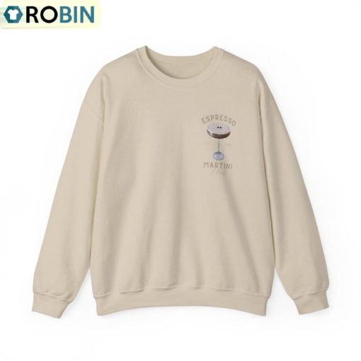 Espresso Martini Shirt, Signature Cocktail Espresso Sweater T-shirt