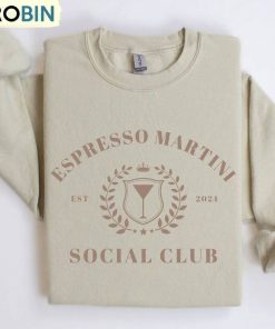 Espresso Martini Social Club Shirt, Bachelorette Crewneck Sweatshirt Hoodie