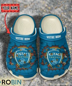ESTAC Troyes Break Cracked Hole Design Crocs Shoes