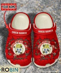 EV Landshut Break Cracked Hole Design Crocs Shoes EV Landshut Break Cracked Hole Design Crocs Shoes