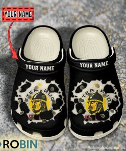 Exeter Chiefs Break Cracked Hole Design Crocs Shoes