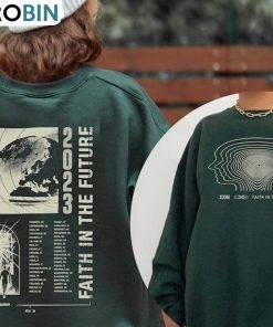 Faith In The Future Shirt, Louis Music Crewneck Sweatshirt Tee Tops