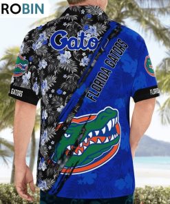 Florida Gators Mickey Mouse Floral Short Sleeve Hawaii Shirt, Florida Gators Merch Florida Gators Mickey Mouse Floral Short Sleeve Hawaii Shirt, Florida Gators Merch