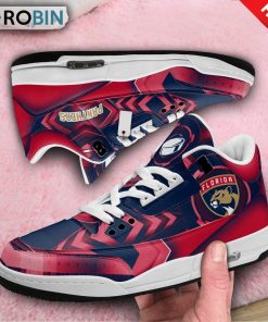 Florida Panthers Jordan 3 Sneakers Florida Panthers Jordan 3 Sneakers