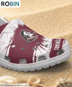 Florida State Seminoles Ink Splash Crocs Shoes, Florida State Seminoles Gifts
