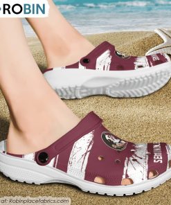 Florida State Seminoles Ink Splash Crocs Shoes, Florida State Seminoles Gifts