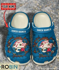 GCK Lions Break Cracked Hole Design Crocs Shoes