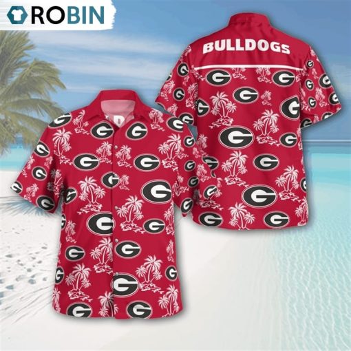 Georgia Bulldogs Tropical Hawaiian Shirt Limited Edition, Bulldogs Gifts