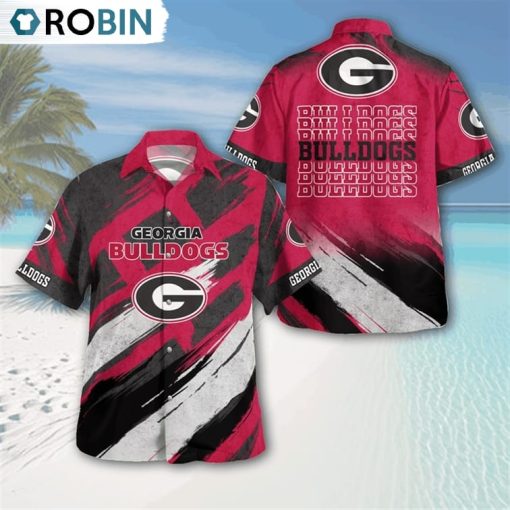 Georgia Bulldogs Vintage Classic Button Shirt, Georgia Bulldogs Fan Shirt for Sale
