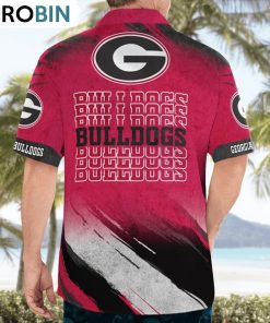 Georgia Bulldogs Vintage Classic Button Shirt, Georgia Bulldogs Fan Shirt for Sale