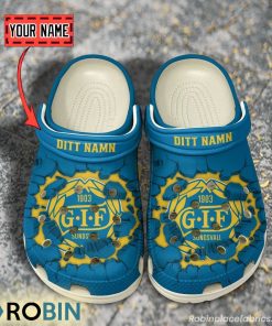 GIF Sundsvall Break Cracked Hole Design Crocs Shoes