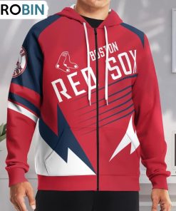Go Boston Red Sox! Pullover Zip Hoodie and Zip Hoodie, Red Sox Fan Shirt