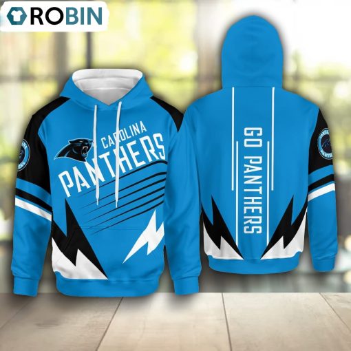 Go Carolina Panthers! Hoodie and Zip Hoodie, Panthers Gear