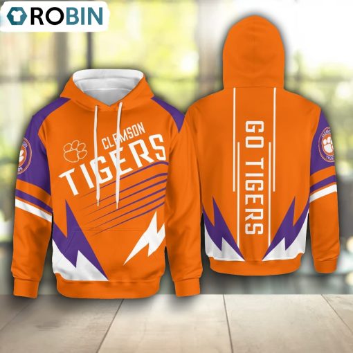 Go Clemson Tigers! Hoodie and Zip Hoodie, Clemson Tigers Gifts