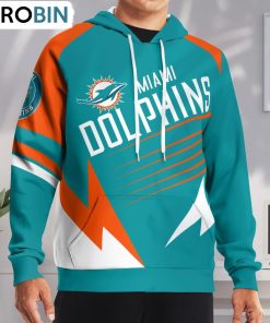 Go Miami Dolphins! Hoodie and Zip Hoodie, Dolphins Apparel