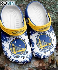 Golden State Warriors Basketball Club 3D Print Classic Crocs for Men and Women, Warriors Gifts