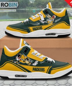 green-bay-packers-bugs-bunny-jordan-3-sneakers-1