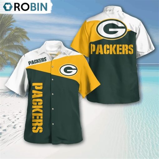 Green Bay Packers Hawaii Shirt Design New Summer For Fans, Green Bay Packers Shirt