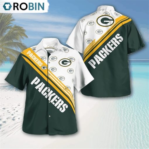 Green Bay Packers Standard Paradise Hawaiian Shirt, Packers Gear
