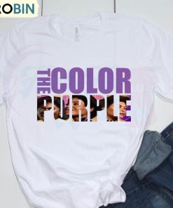 Groovy The Color Purple Shirt, Trendy Long Sleeve Unisex T Shirt For Movie Lovers