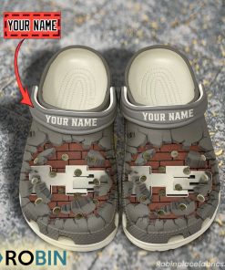 H2 Hummer Break Cracked Hole Design Crocs Shoes