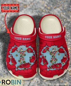 Harlequins Break Cracked Hole Design Crocs Shoes