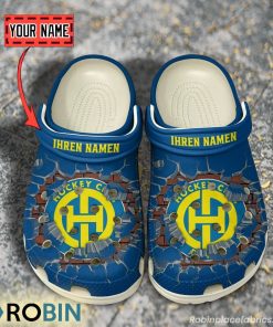 HC Davos Break Cracked Hole Design Crocs Shoes