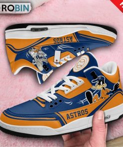Houston Astros Bugs Bunny Jordan 3 Sneakers