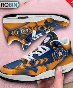 Houston Astros Jordan 3 Sneakers