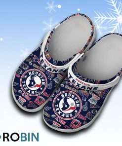 Houston Texans NFL 3D Printed Classic Crocs
