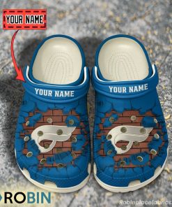 Hyosung Break Cracked Hole Design Crocs Shoes