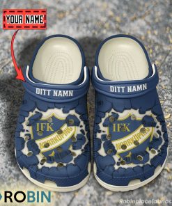 IFK Norrk�ping Break Cracked Hole Design Crocs Shoes