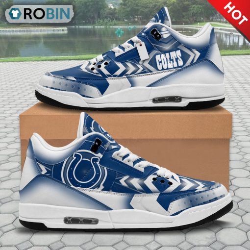 Indianapolis Colts Jordan 3 Sneakers