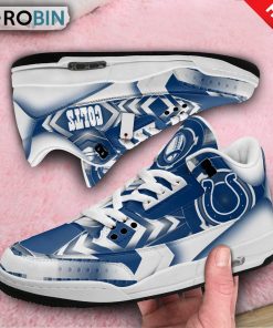 Indianapolis Colts Jordan 3 Sneakers