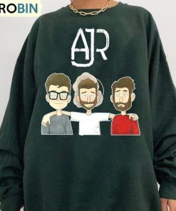 Inspirational Ajr Band Shirt, Chibi The Maybe Members Band Crewneck Sweatshirt
