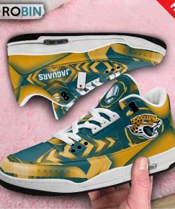 Jacksonville Jaguars Jordan 3 Sneakers