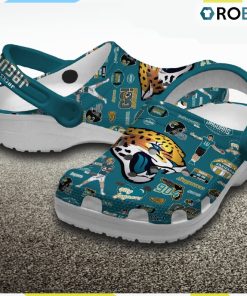 Jacksonville Jaguars NFL Classic Crocs Shoes