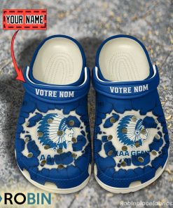 KAA Gent Break Cracked Hole Design Crocs Shoes