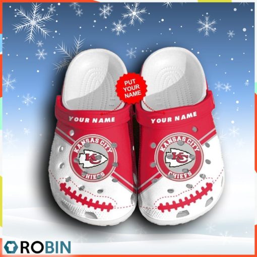 Kansas City Chiefs Custom Printed Classic Crocs, NFL Team Gifts