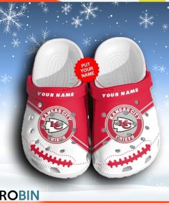 Kansas City Chiefs Personalized Custom For Nfl Fans Clog Shoes
