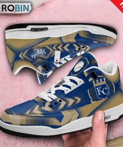 Kansas City Royals Jordan 3 Sneakers