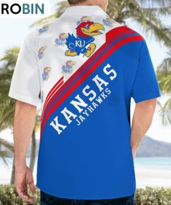 Kansas Jayhawks Standard Paradise Hawaiian Shirt, Jayhawks Unique Gifts