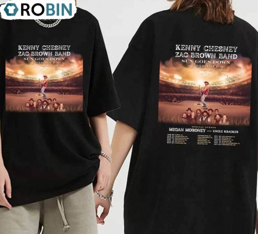 Kenny Chesney Shirt, Sun Goes Down 2024 Tour Sweater Hoodie